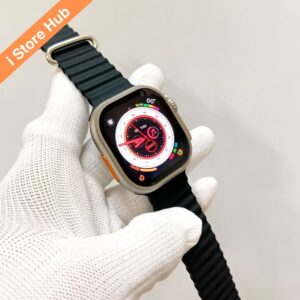 Premium Apple Watch Series 8 Ultra Titanium Case Edition 49mm With Black Ocean Band