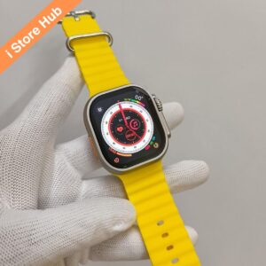Premium Apple Watch Series 8 Ultra Titanium Case Edition 49mm With Yellow Ocean Band