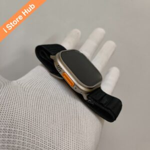 Premium Apple Watch Series 8 Ultra Titanium Case Edition 49mm With Black Loop Strap